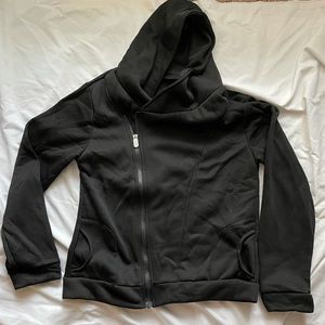 New Men’s asymmetrical zip hoodie